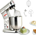 Sunseota, Impastatrice planetaria, 10 l, 500 W, 15 kg, Argento, acciaio inox, timer