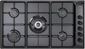 De'Longhi, Piano cottura a gas, FLN59DD, 90 CM, Nero