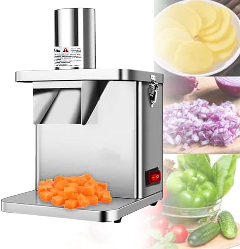Affettatrice, KIUYTQQ, 250 W, 15 mm, 7x6 cm, Argento, acciaio inox