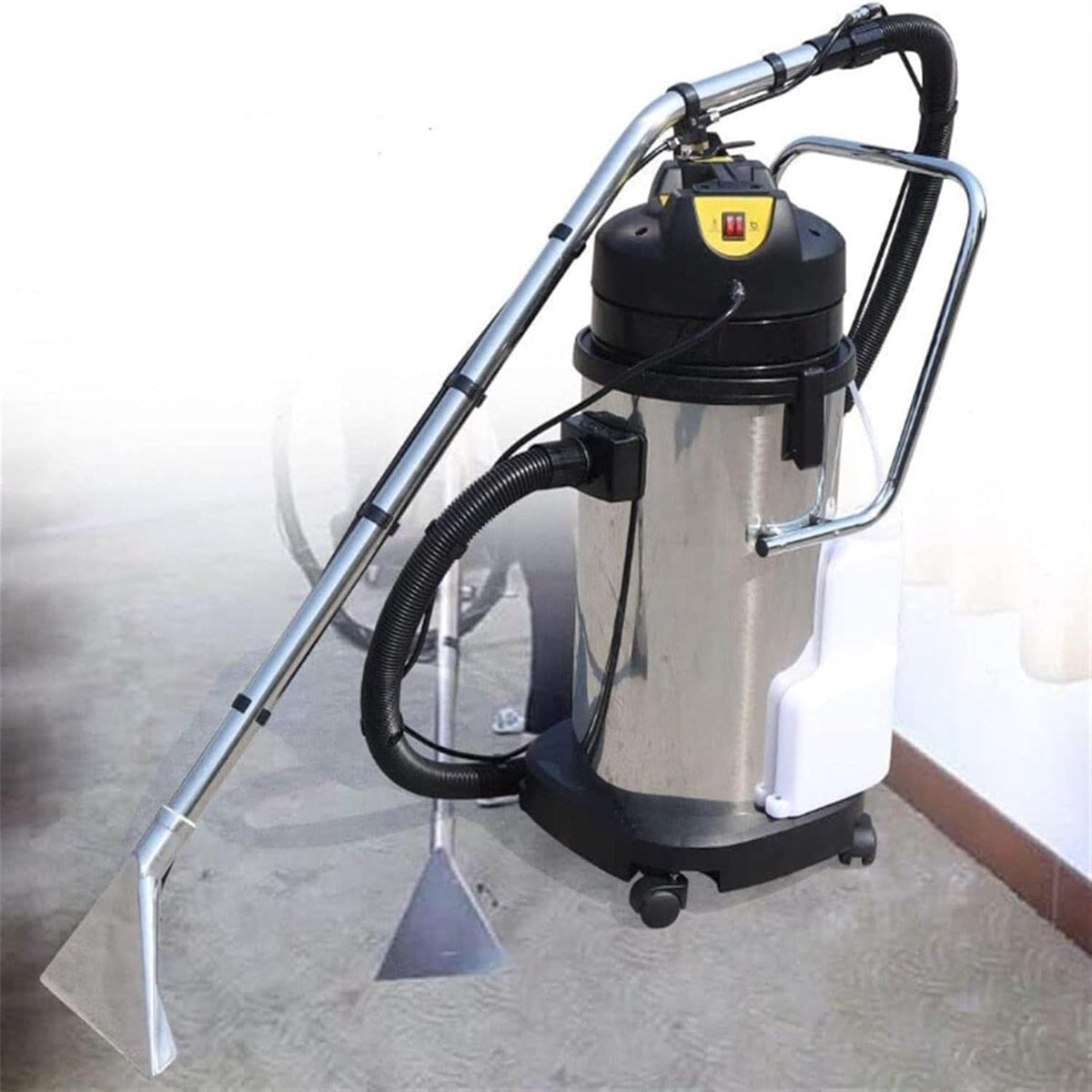 LQQYJSM, Pulitore a vapore, 30 l, 1034 W, 110 V, Nero, acciaio inox, 3 in 1