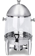 WHITEUQ, Spillatori per birra, 12 Litri, 35x50 cm, Argento, acciaio inox