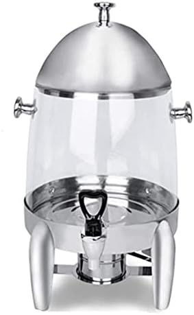 WHITEUQ, Spillatori per birra, 12 Litri, 35x50 cm, Argento, acciaio inox
