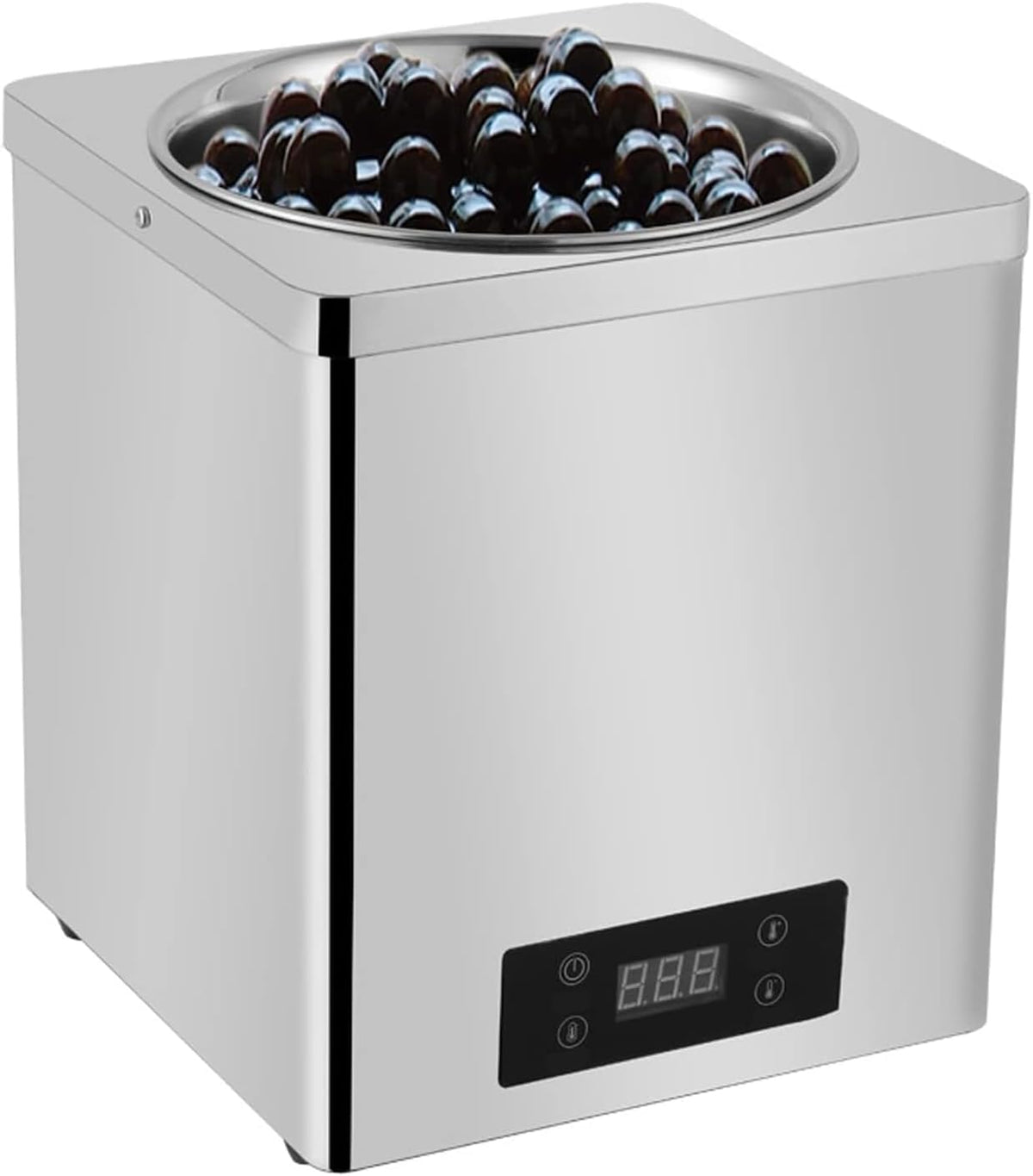 YOtat, Fontane di cioccolata, 600 W, 3 L, Nero, acciaio inox