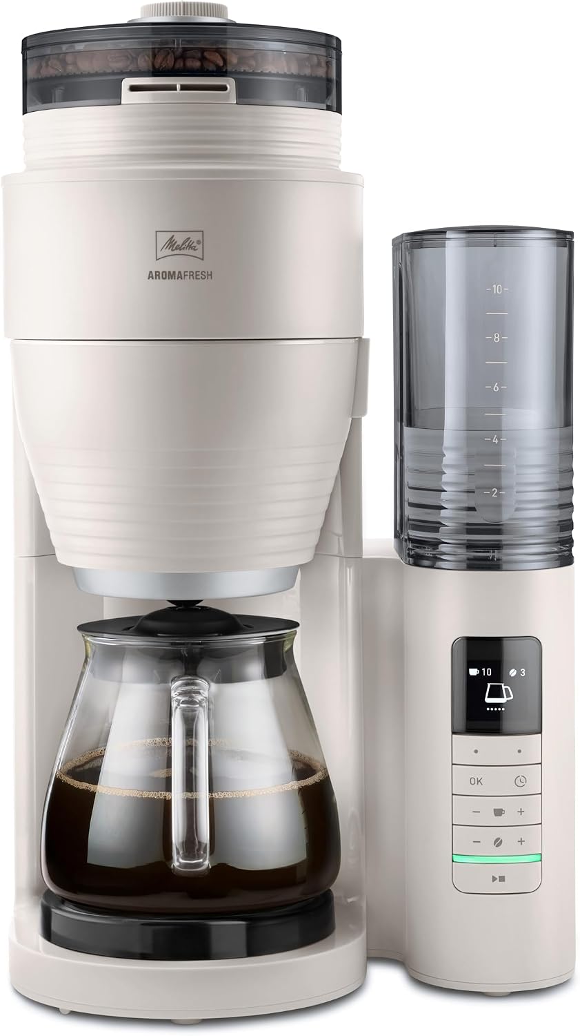 Melitta, Macchina da caffè, Grigio, timer