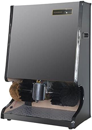 YANYUESHOP, Spazzole per scarpe, 220 V, 73 cm, 60 W, Nero, acciaio inox