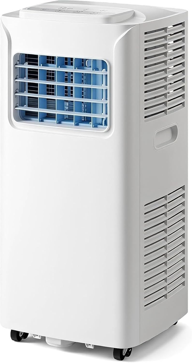 ZYANBIN, Condizionatore, 12000 BTU, 30 m, 16°C, Bianco, telecomando, timer