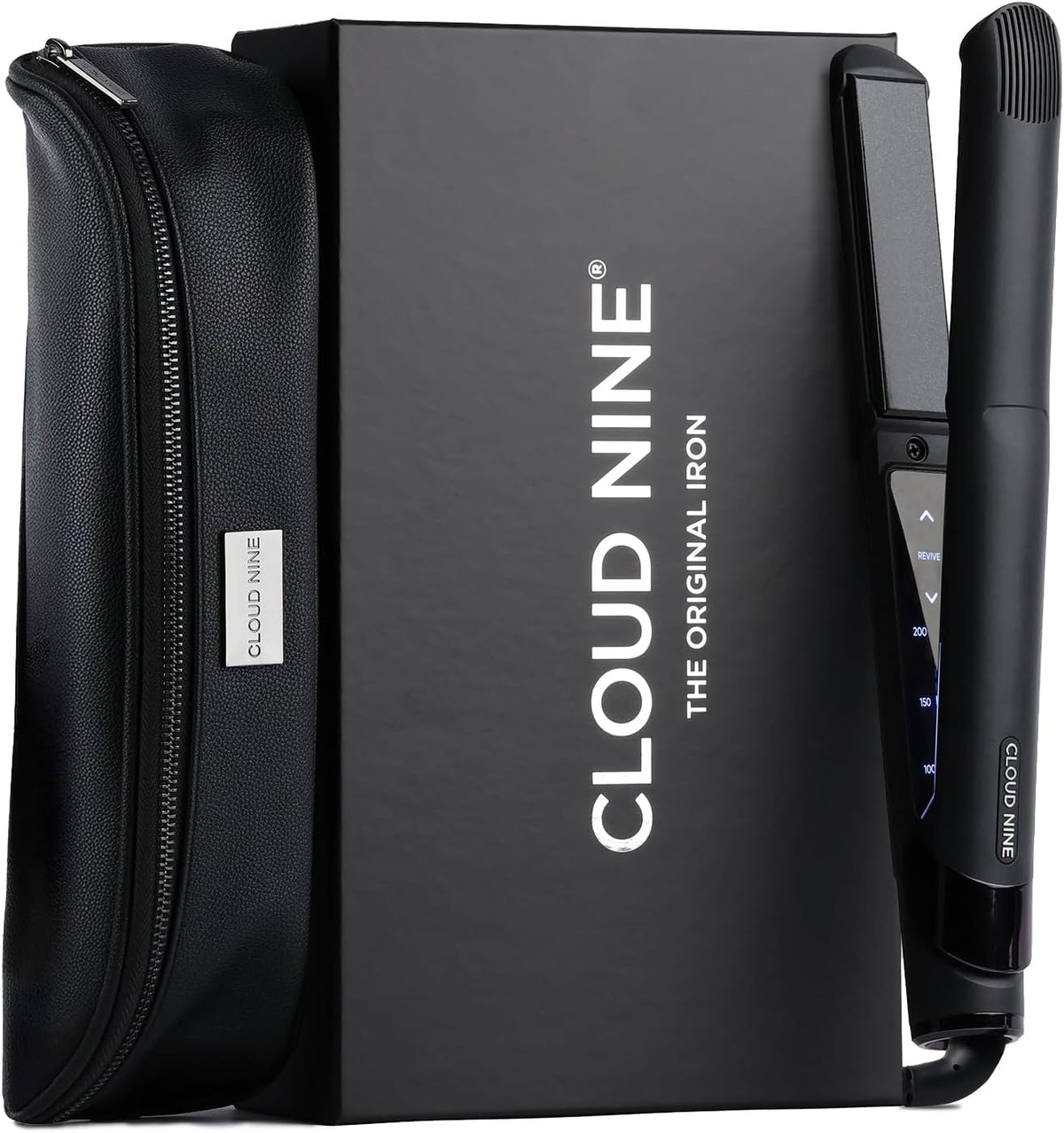 CLOUD NINE, Piastre per capelli, Nero, illuminazione LED