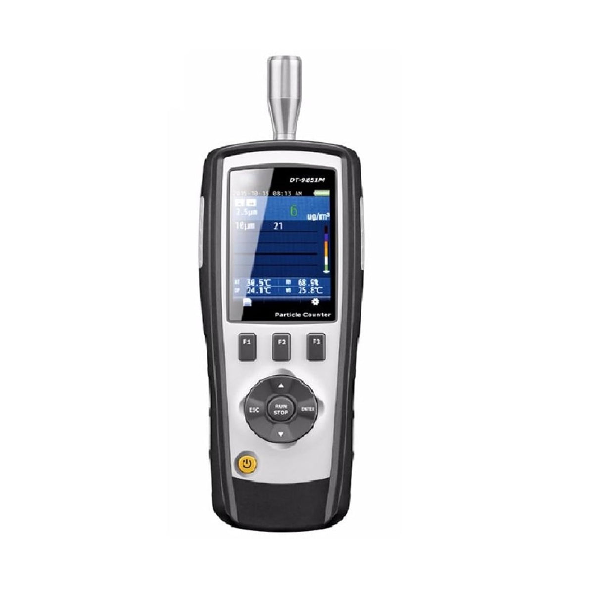 MMHHHG, Misuratori del flusso d'aria, DT-9851M, 9851 M, 2.83 L, 0,3 m, Nero