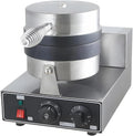 WEICNE, Macchine per Waffle, 1300 W, 11,3 cm, 250 °C, Nero, acciaio inox, timer