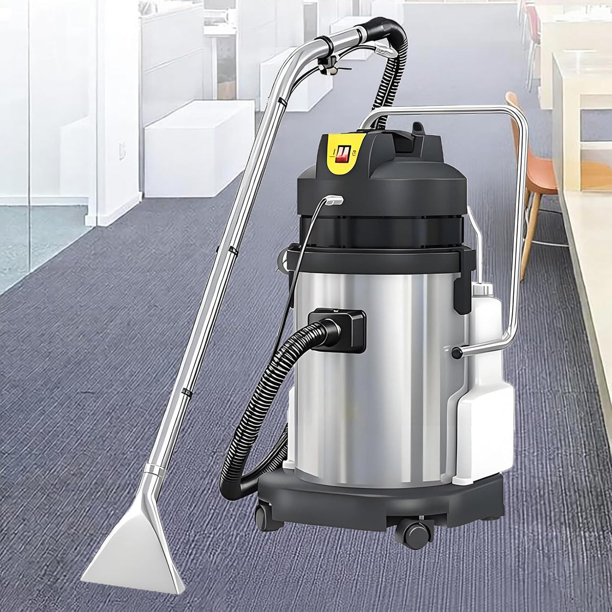 EpyGnom, Aspirapolvere, 20 L, 1034 W, 220 V, Nero, acciaio inox