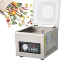 Xjymposium, Macchine sottovuoto per alimenti, DZ-260A5, 370 w, 220 V, 260 mm, Nero, acciaio inox