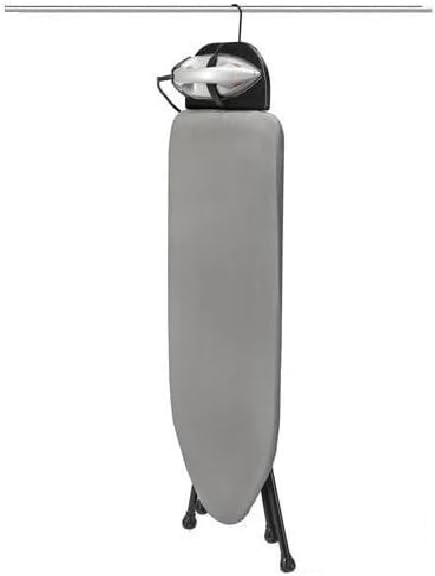 Generico, Assi da stiro, 220-240V, 1330 mm, 400 mm, 1005 mm, Nero/Argento, struttura pieghevole, timer, spegnimento automatico