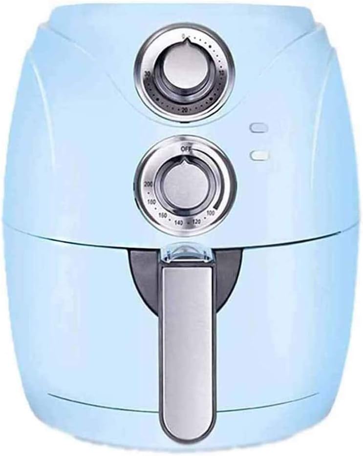JHLP, Friggitrice ad aria, 2,5 l, 275 x 275 x 320 mm, 3,5 kg, Nero, acciaio inox, timer, Airfryer