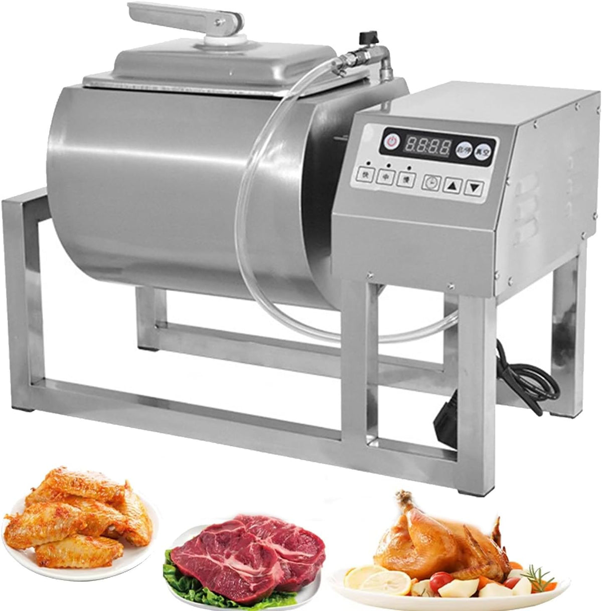 RETRIN, Batticarne, 18 L, 30 W, 220 V, Argento, acciaio inox, vano contenitore
