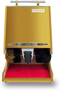 Lucido per scarpe, JFGCTYHXY, 220 V, 60 W, 820 MM, Oro, acciaio inox, vano contenitore