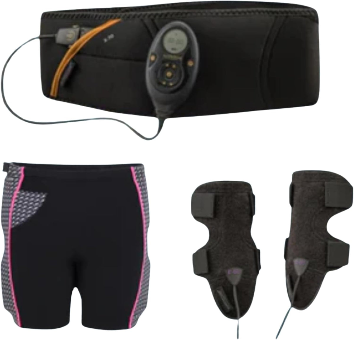 Slendertone, Cinture massaggianti ed elettrostimolatori, 119 cm, 47 cm, 107 cm, Nero, USB, Bluetooth, telecomando, funzionamento senza fili