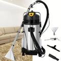 RETRIN, Aspirapolvere, 40 L, 1034 W, 890 mm, Nero, acciaio inox, 3 in 1