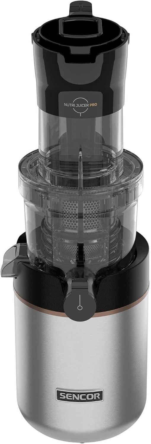 Sencor, Centrifughe ed estrattori di succo, 78 mm, Argento, acciaio inox