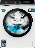 Cecotec, Lavatrice, 8 Kg, 2000 W, 1400 giri/min, Argento, motore inverter