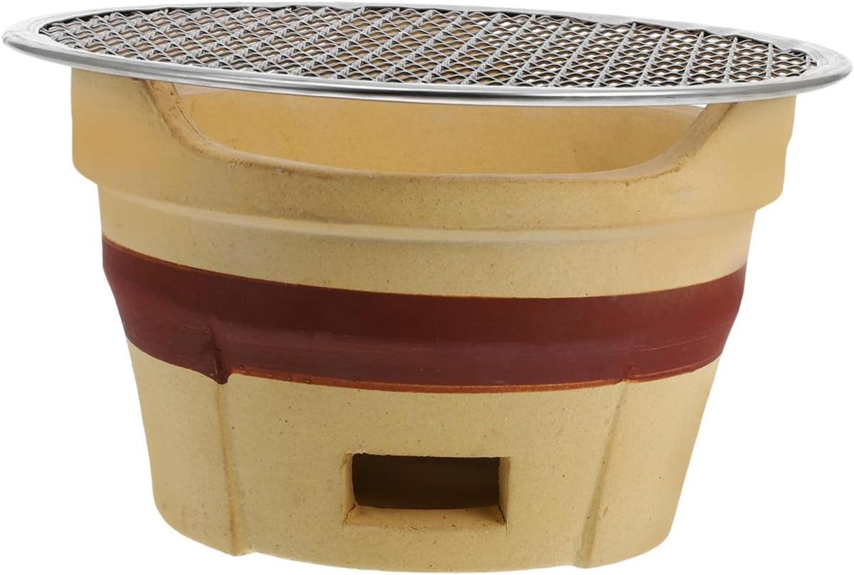 Barbecue a carbone, 22,00 x 22,00 x 0,50 cm, Nero, acciaio inox