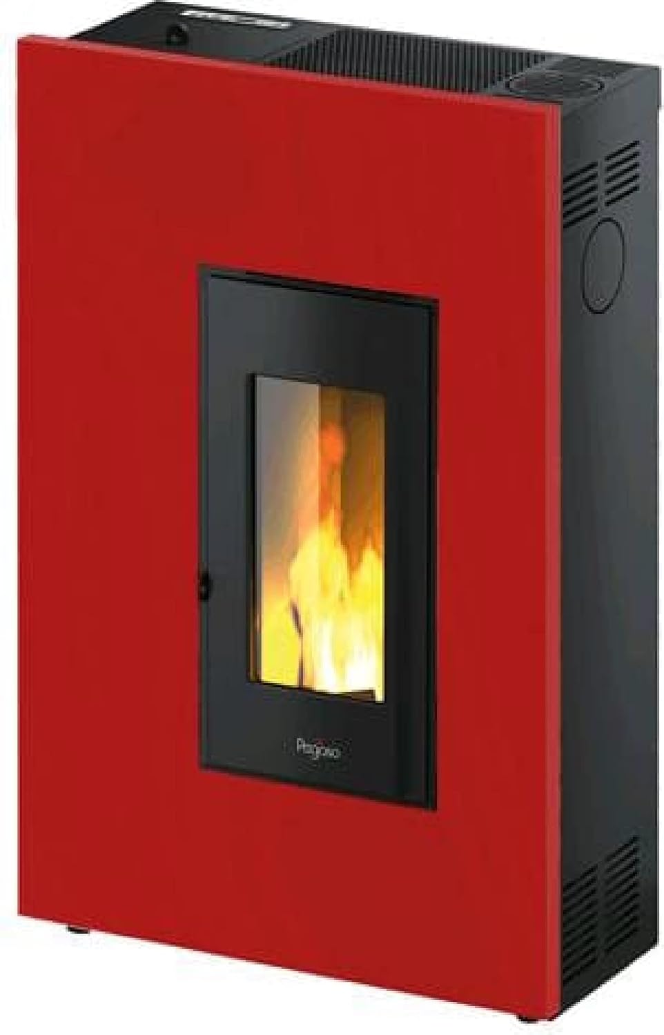 Pegaso, Impianti di riscaldamento a pellet, 5 kW, Rosso