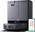 Amazon Renewed, Robot aspirapolvere, X10, 45°C, 2,5 litri, 200 m, Nero, vano contenitore