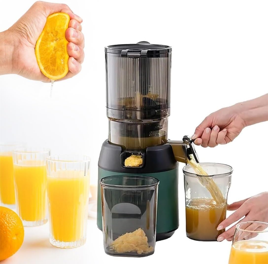 ANGDI, Centrifughe ed estrattori di succo, 300 W, 5 pollici, 13 cm, Nero
