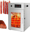 LjlXanthiper, Essiccatori per alimenti, 30-90°c, 34 x 40 x 55 cm, 800 W, Argento, acciaio inox, timer