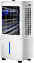 LCAIHONG, Condizionatore portatile, 78 cm, 39 x 34 x 78 cm, 2000 m³/h, Bianco, telecomando, timer