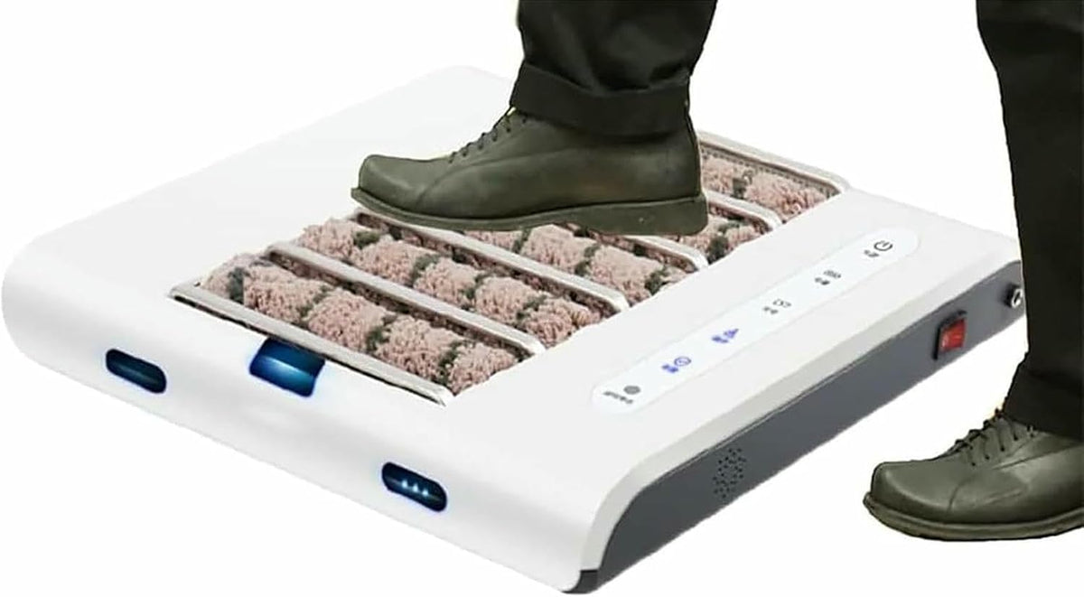 Detergenti per scarpe, 260 giri/min, 350 x 353 x 53 mm, 4 kg, Nero