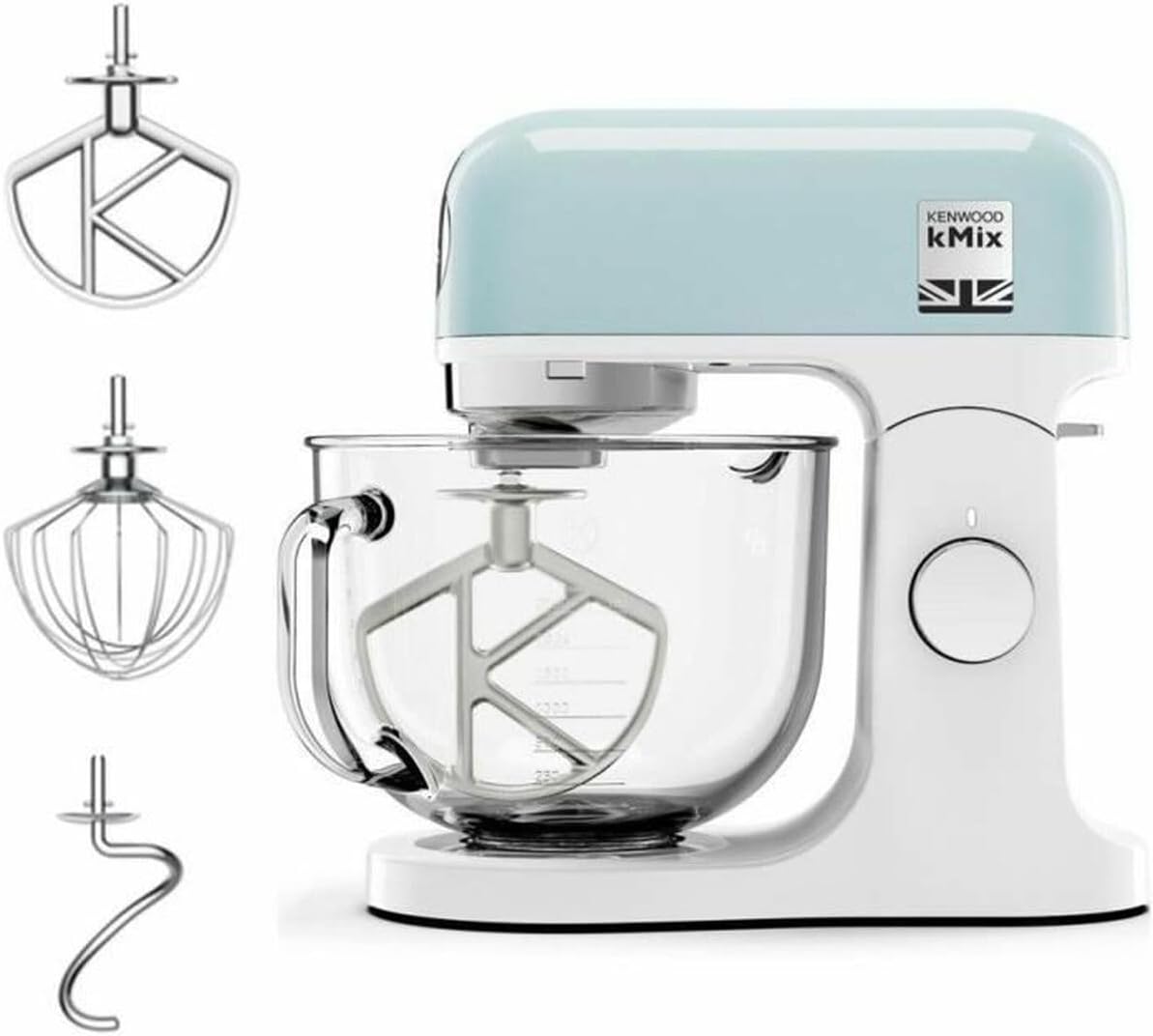 Kenwood, Impastatrice planetaria, KMX745APB, 5 L, Argento, acciaio inox