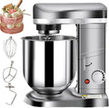 ZhlCrioxenic, Impastatrice planetaria, 5 L, 350 W, 13 kg, Argento, acciaio inox
