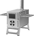 YVYKFZD, Forni caminetto, 22x40x36 cm, Argento, acciaio inox