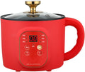 FUHAI-666, Cuociriso, 1.7 L, 450 W, 18 cm, Rosso