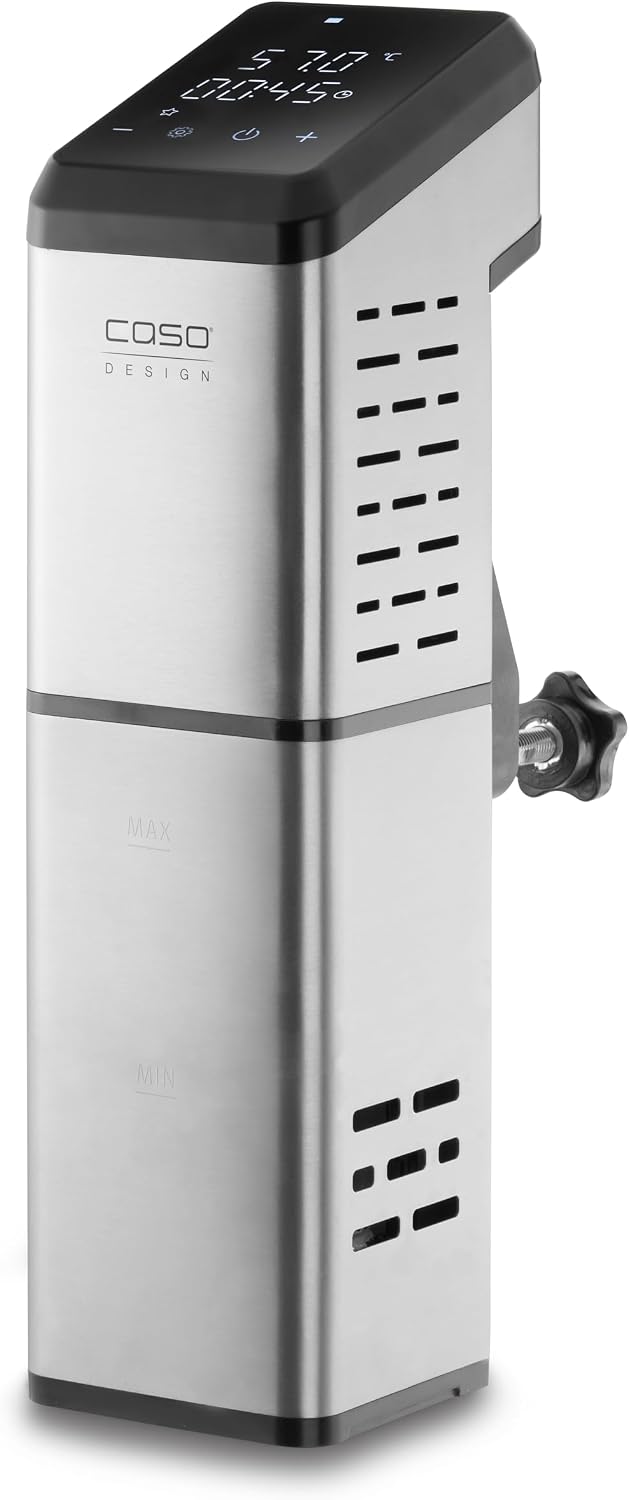 Vaporiere elettriche, Caso, 60 Litri, 2000 W, 90°C, Argento, acciaio inox