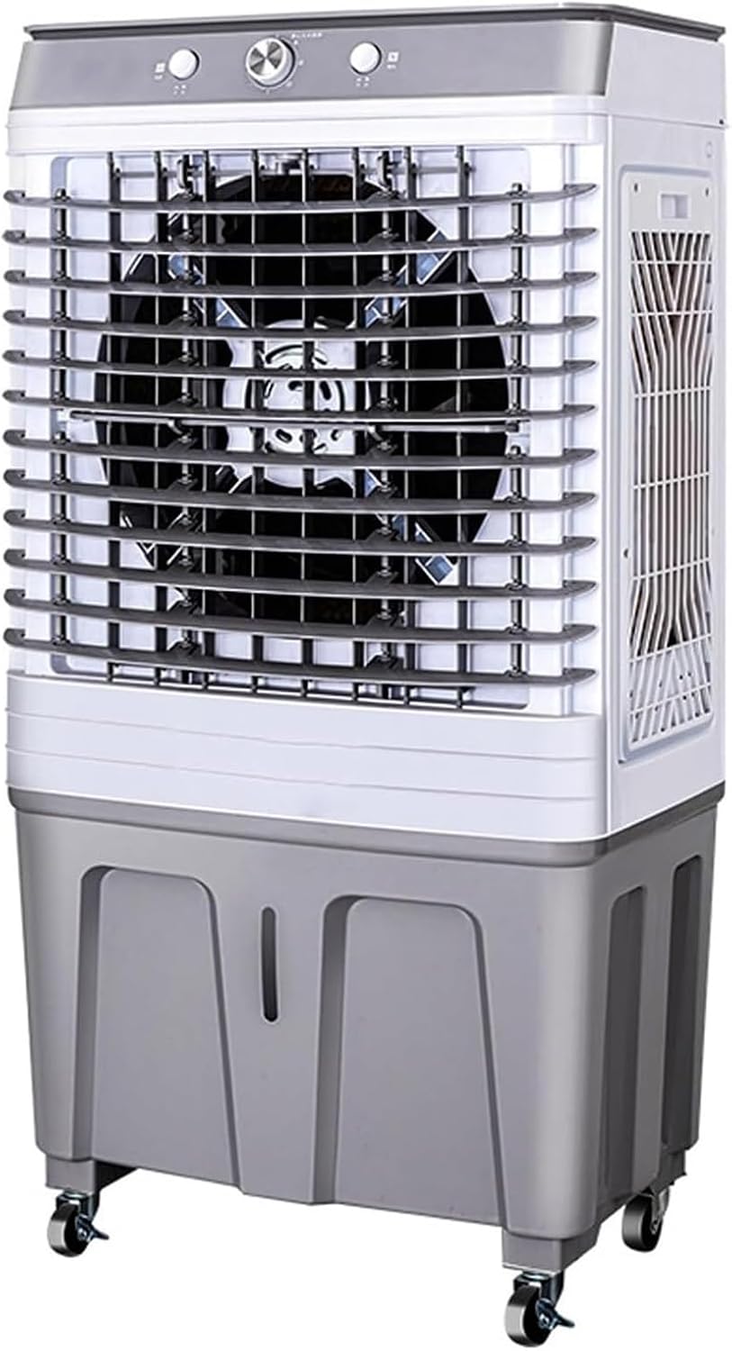 Raffrescatore evaporativo, JXYQZD, 60 Litri, 200 W, 220 V, Nero