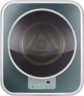 XDLYWUZIQ, Lavatrice, 3 Kg, 605x415x650 mm, 100 W, Bianco, acciaio inox, illuminazione LED, autopulizia, motore inverter