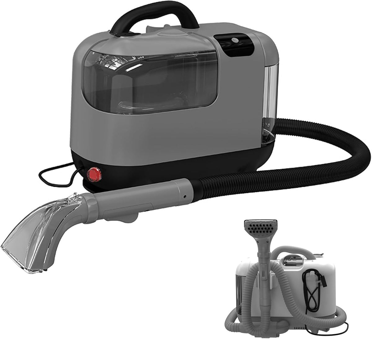 KRYANFEN, Pulitore a vapore, 1200 W, 1.5 m, 220 V, Grigio, autopulizia