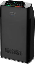 Purificatore d'aria, CA2000, Concept, 40 m, Nero, illuminazione LED, telecomando, timer, filtro HEPA