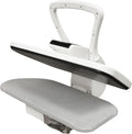Presse da stiro, QWMEIYOU, 2200 W, 66 x 53 x 26 cm, 240 V, Nero, alluminio