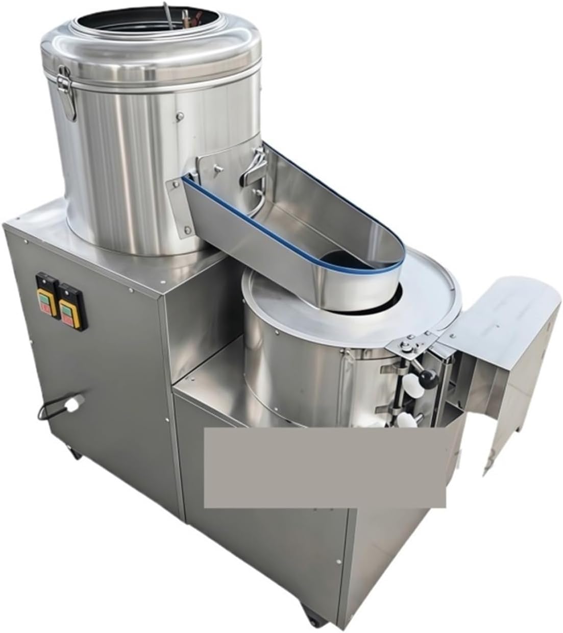 TRDEWR, Affettatrice, 500 kg, 1,5 kW, Nero, acciaio inox