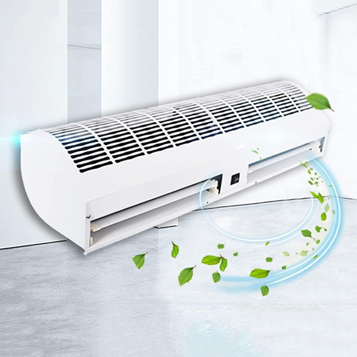 MSWIGS, Ventilatori da parete, 120 cm, 60 cm, 24 pollici, Bianco