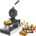 LSHFYV, Gelatiera, 44,5×25×26 cm, 10 cm, 1300 W, Nero, acciaio inox