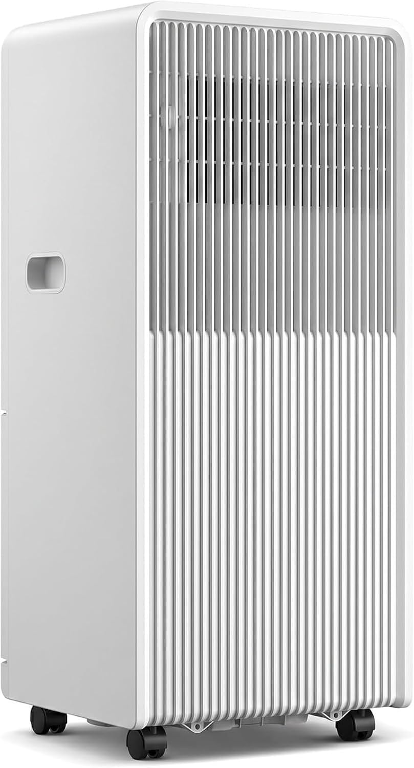 HUANQIN, Condizionatore, 12000 BTU, 20 litri, 20 m, Bianco, telecomando, timer