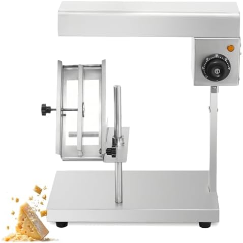 asdchZen, Grattugie di formaggio elettriche, 5300 W, 205×360×400 mm, 300 °C, Nero, acciaio inox