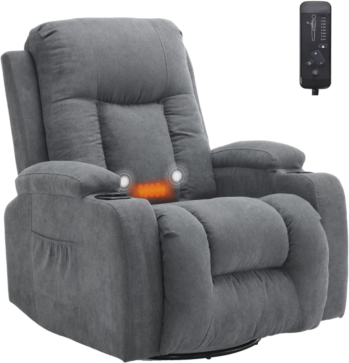 LEADZM, Poltrona relax, Grigio
